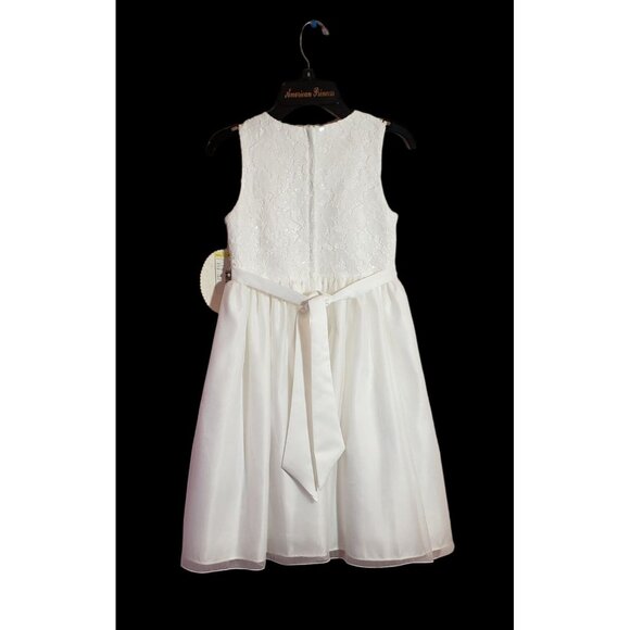 NWT Size 8 American Princess White Dress / Wedding / Easter / Party - Picture 2 of 7